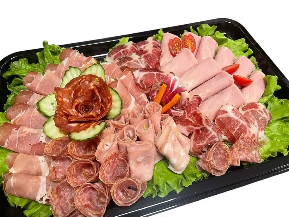 Plateau charcuterie tranchée