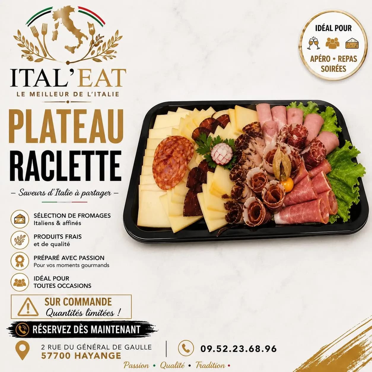 Plateau raclette