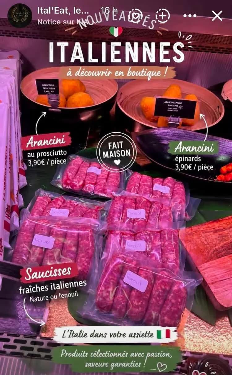 Arancini faits maison