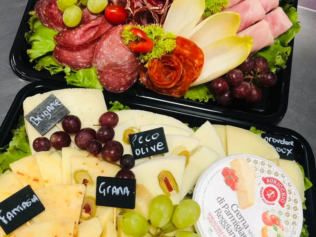 Plateau fromages étiquetés