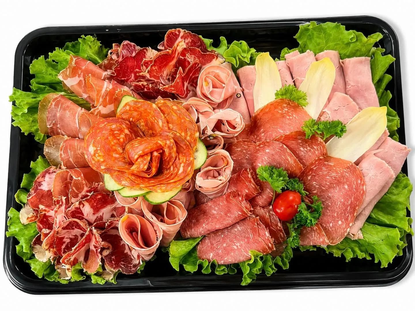 Plateau charcuterie, rose de coppa